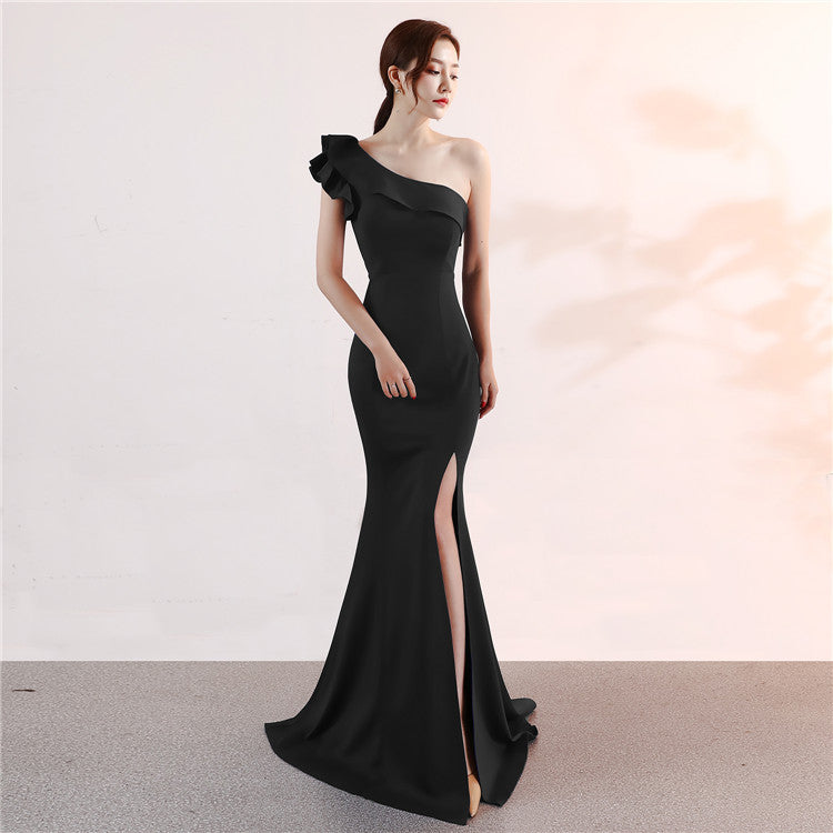 The Caitlyn ruffle gown