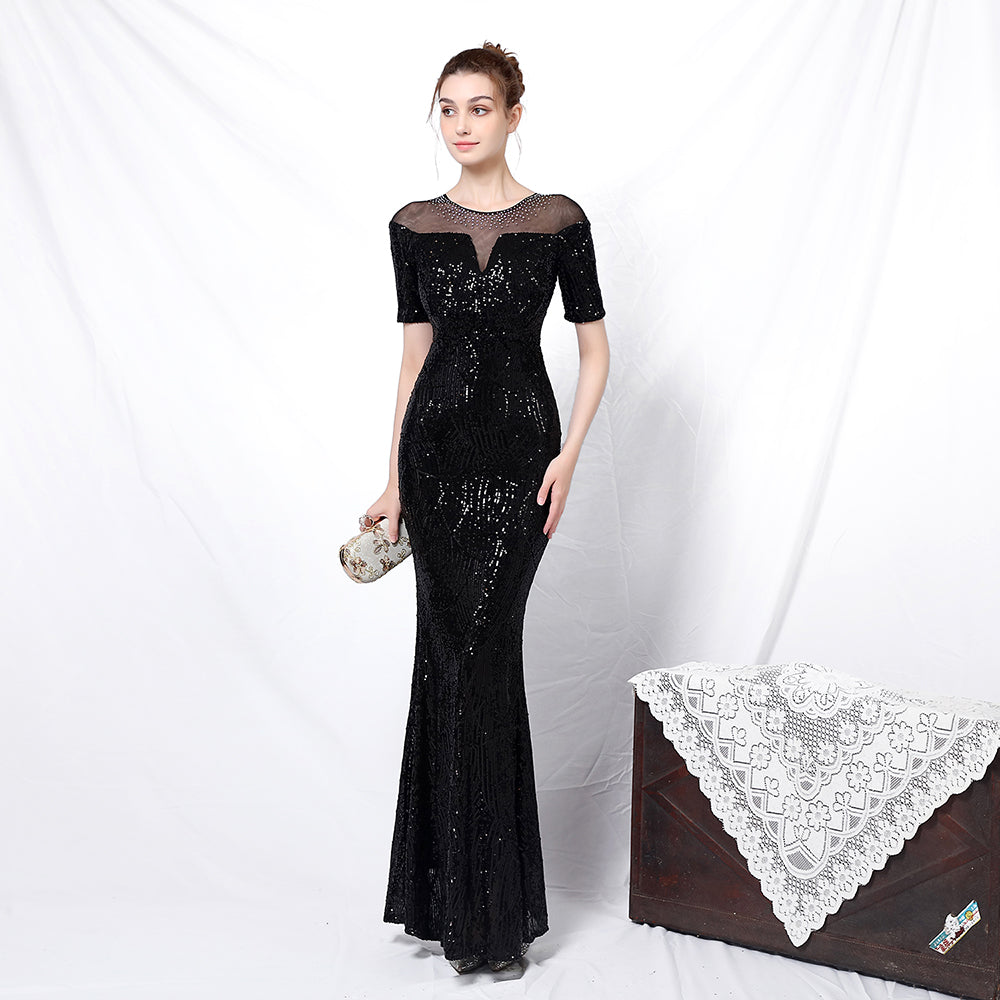 The Veronica  sequin gown