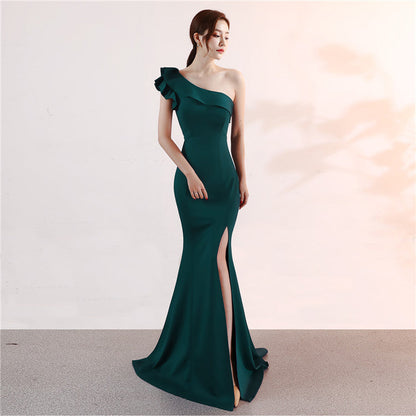 The Caitlyn ruffle gown