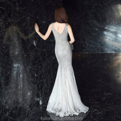 Pageant Balık Kuyruğu Maxi Abiye Elbise