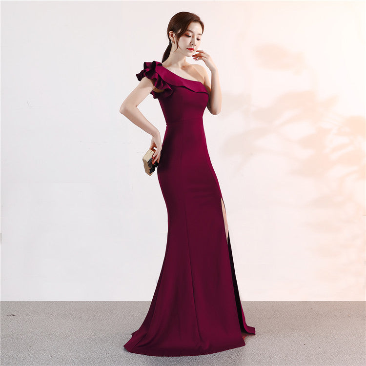 The Caitlyn ruffle gown