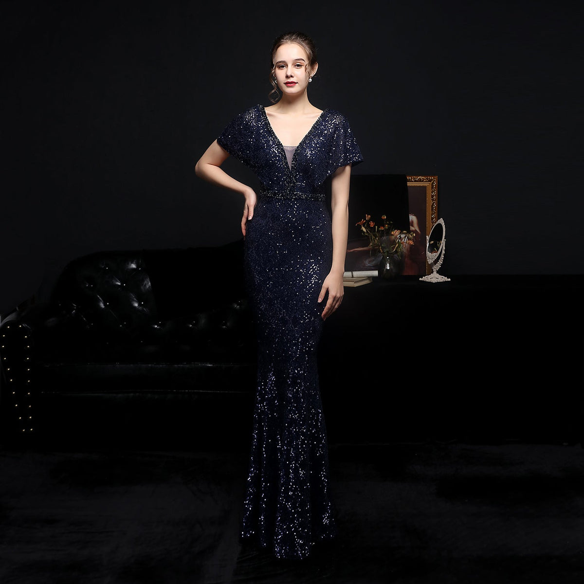 The Sheri trumpet gown