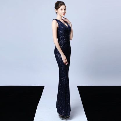 The Darla Sequin Gown