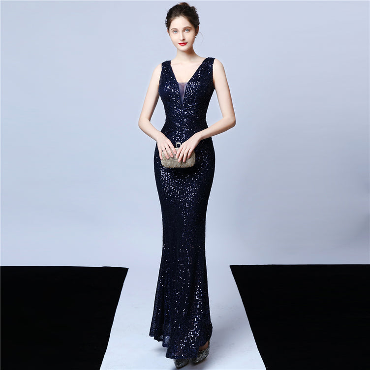 The Darla Sequin Gown