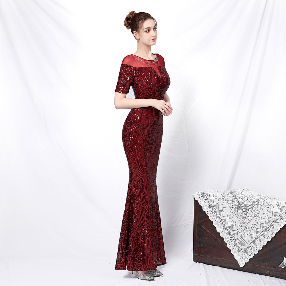 The Veronica  sequin gown