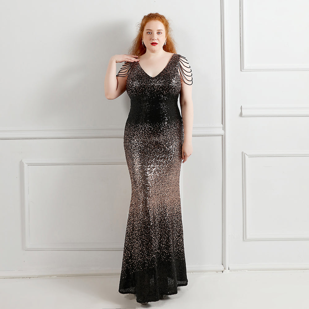 The Krystal gradient gown