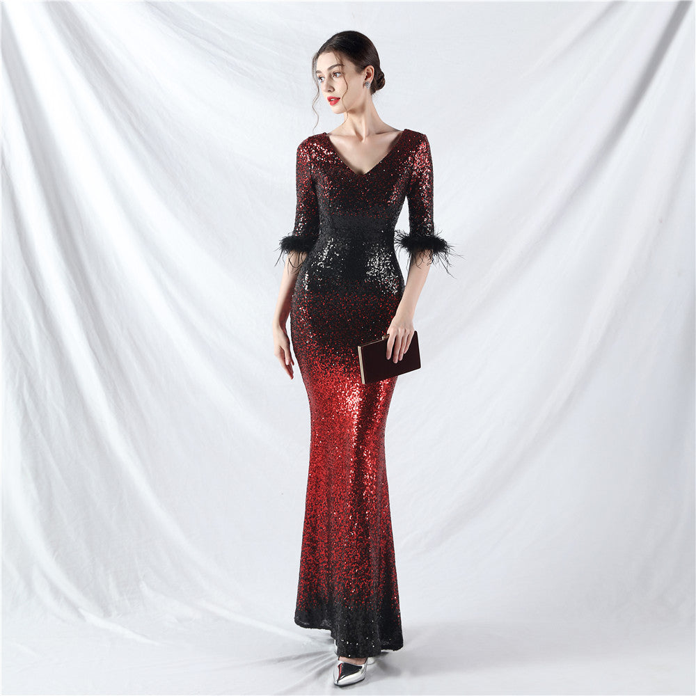 The Becky Gradient Gown