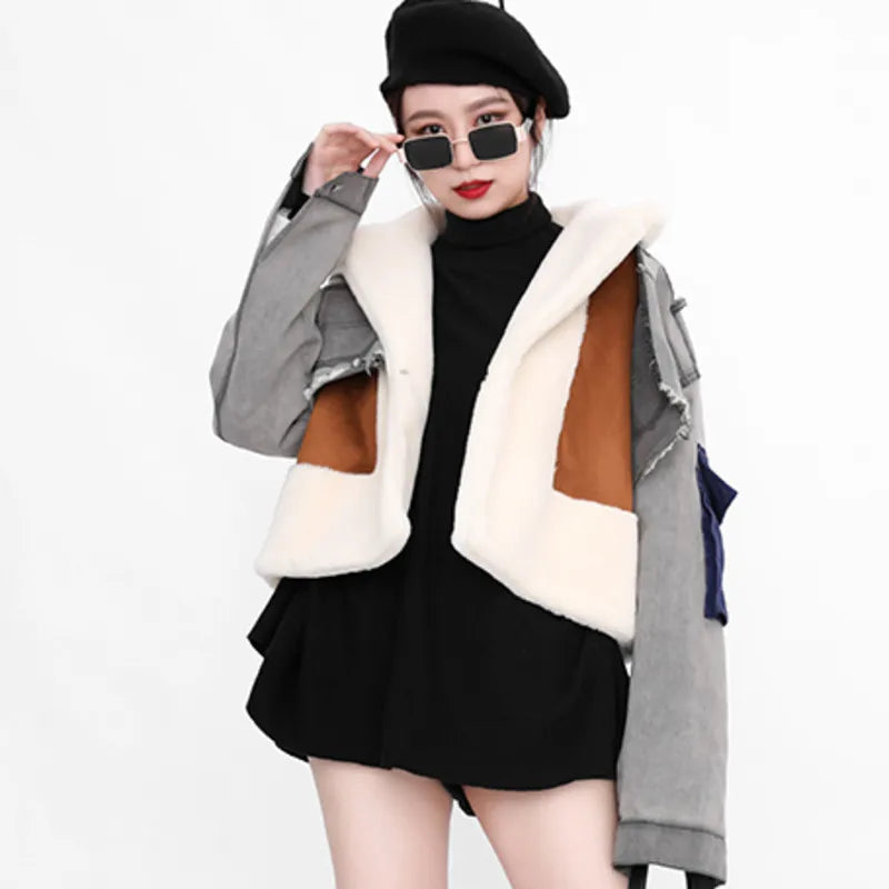 Vera Patchwork Ceket (