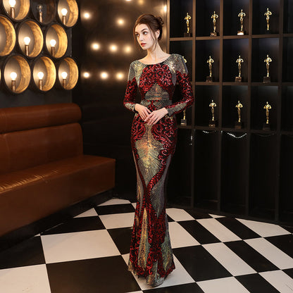 The Sophia sequin gown