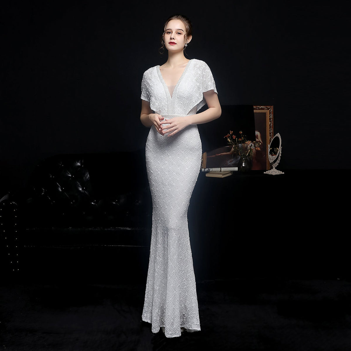 The Sheri trumpet gown