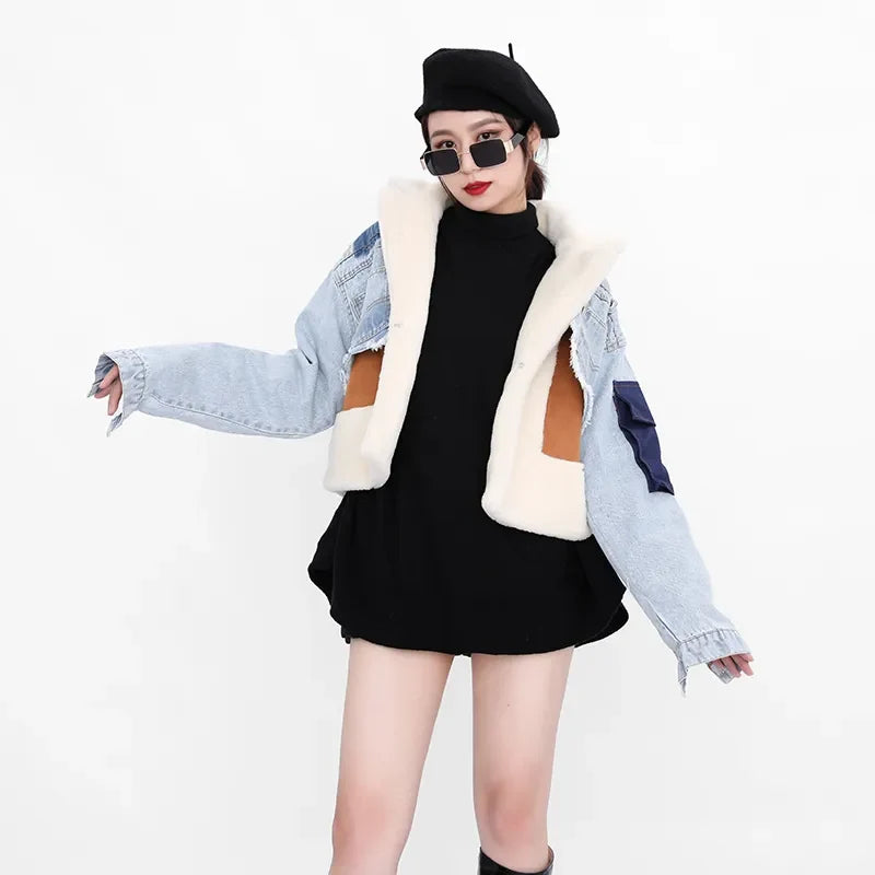 Vera Patchwork Ceket (