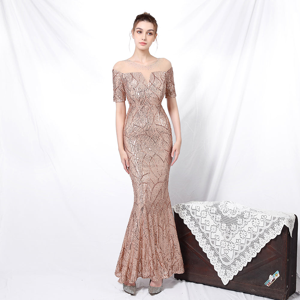 The Veronica  sequin gown