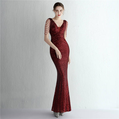 The Frida Sequin Gown