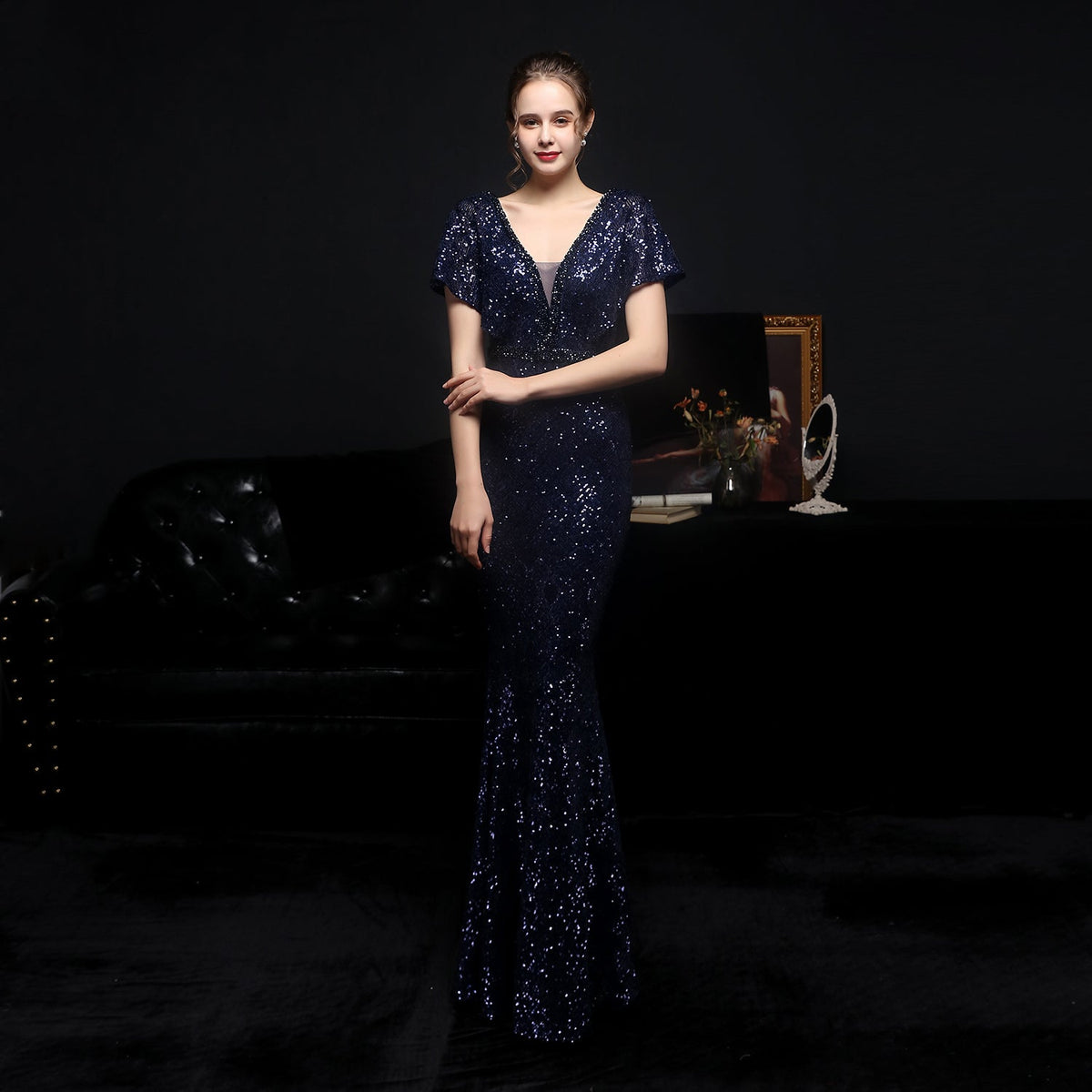 The Sheri trumpet gown