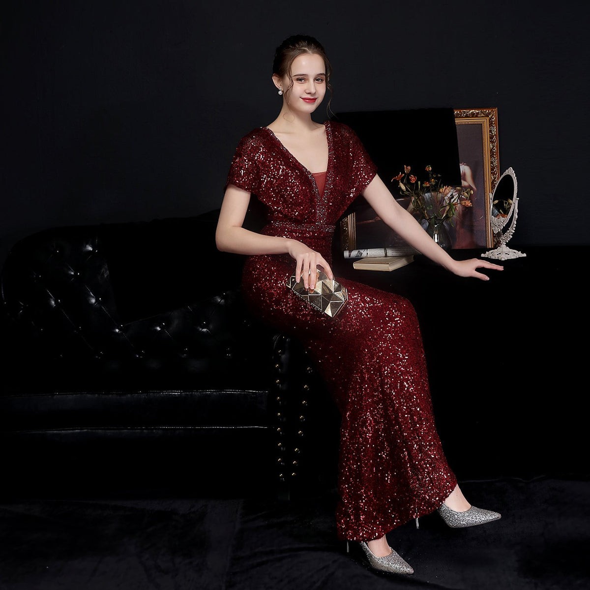 The Sheri trumpet gown