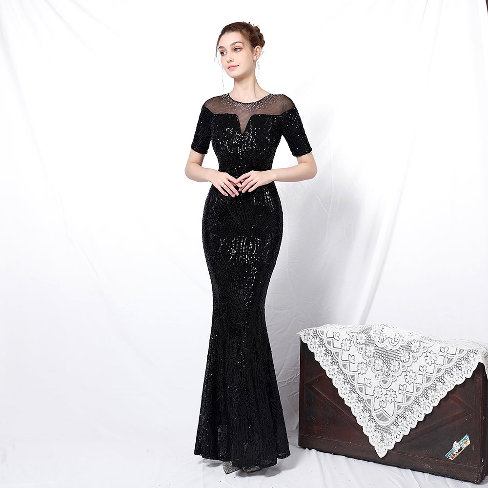 The Veronica  sequin gown
