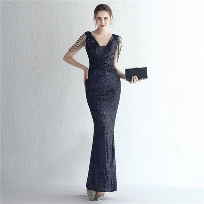 The Frida Sequin Gown