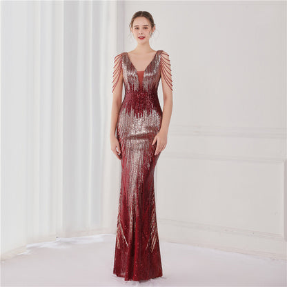 The Liah Sequin Gown