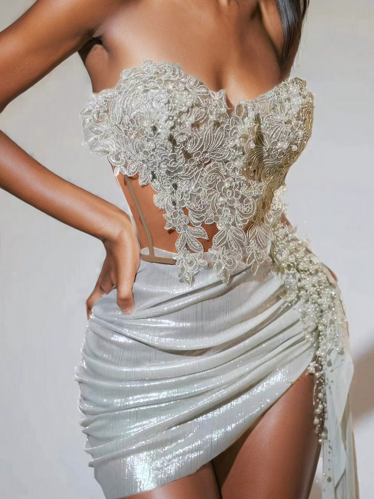 Jelia Büzgülü Etek Takımı