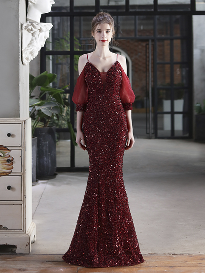 Eulalia Puf Kol Maxi Elbise