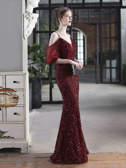 Eulalia Puf Kol Maxi Elbise