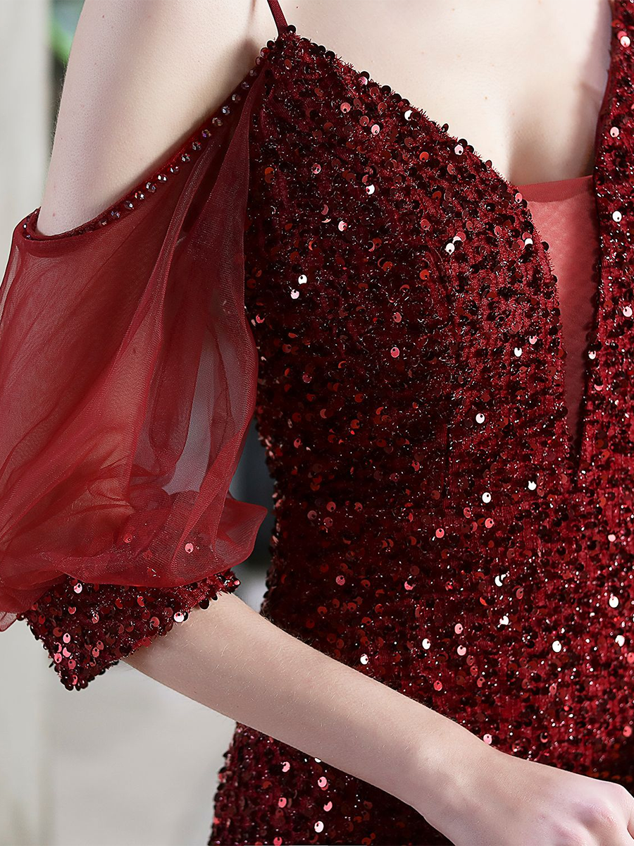 Eulalia Puf Kol Maxi Elbise