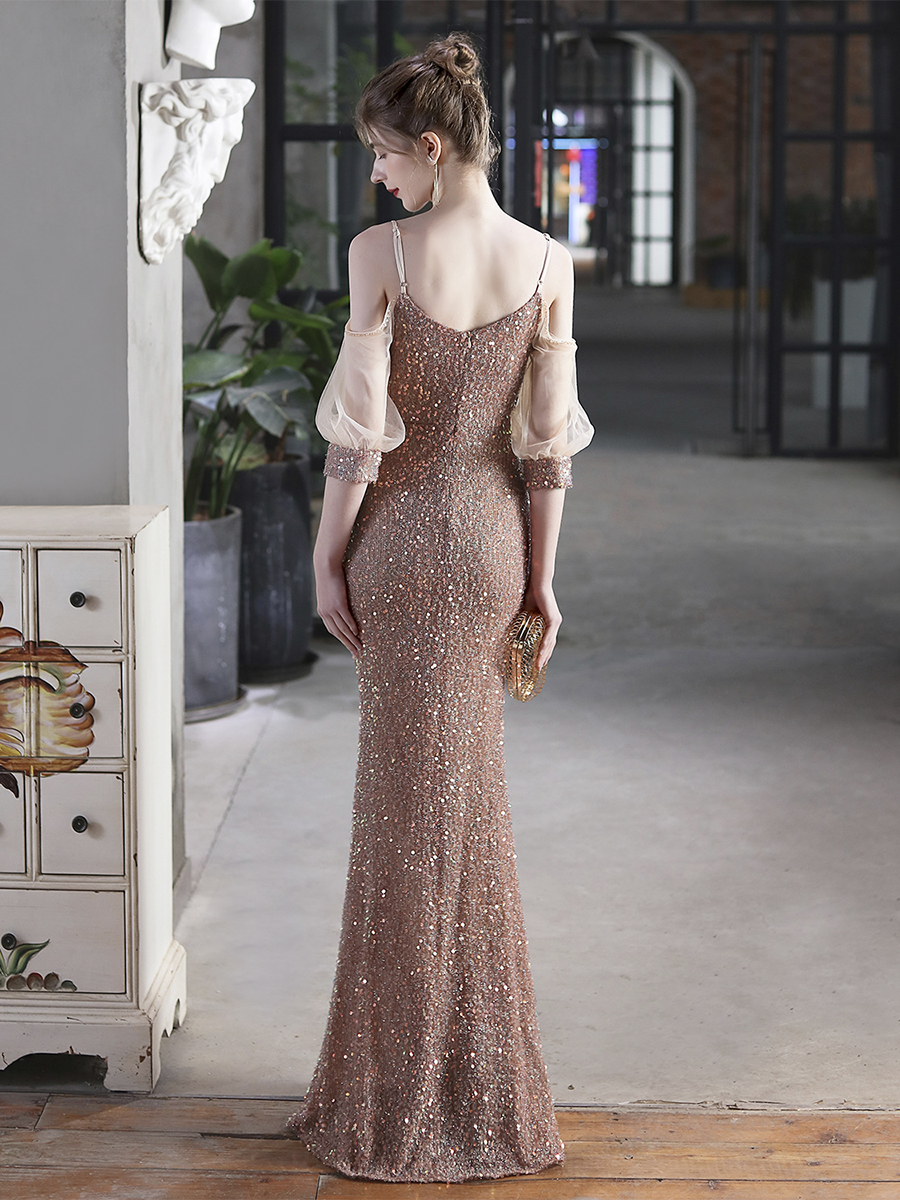 Eulalia Puf Kol Maxi Elbise