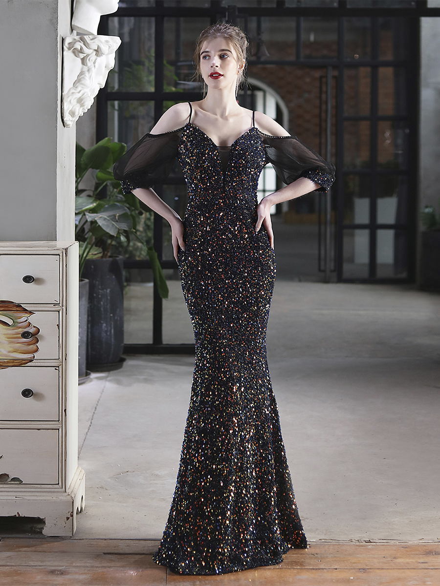 Eulalia Puf Kol Maxi Elbise