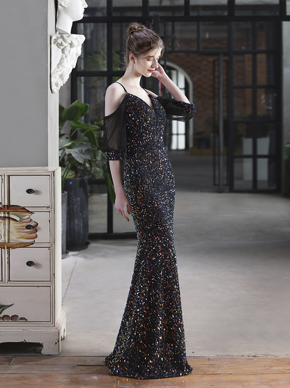 Eulalia Puf Kol Maxi Elbise