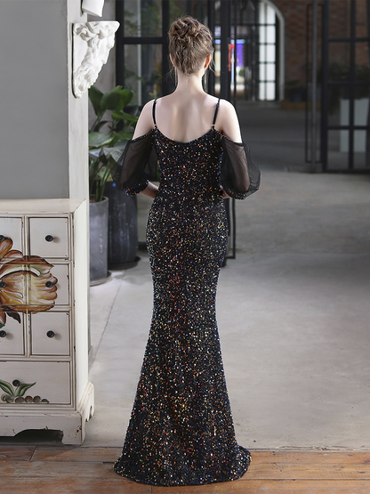 Eulalia Puf Kol Maxi Elbise