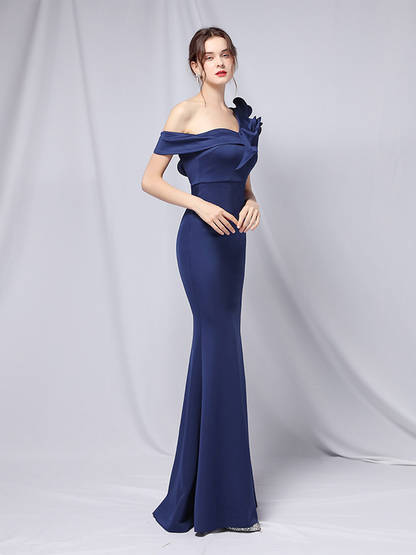 Fiorenza Fırfırlı Denizkızı Maxi Elbise