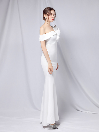 Fiorenza Fırfırlı Denizkızı Maxi Elbise