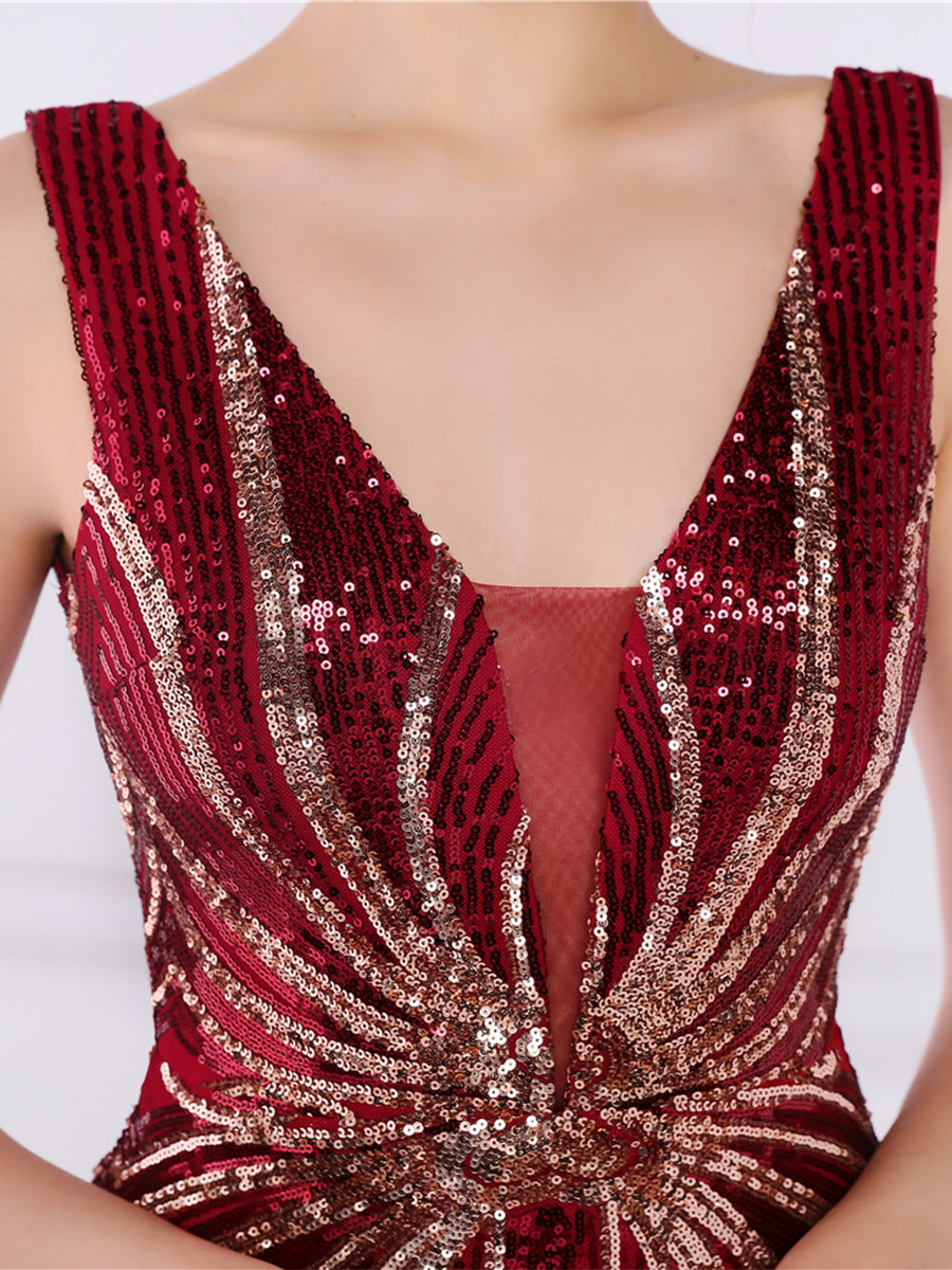 Talia V Yaka Maxi Elbisesi