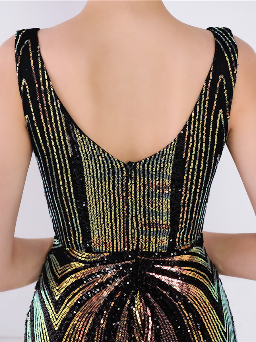 Talia V Yaka Maxi Elbisesi