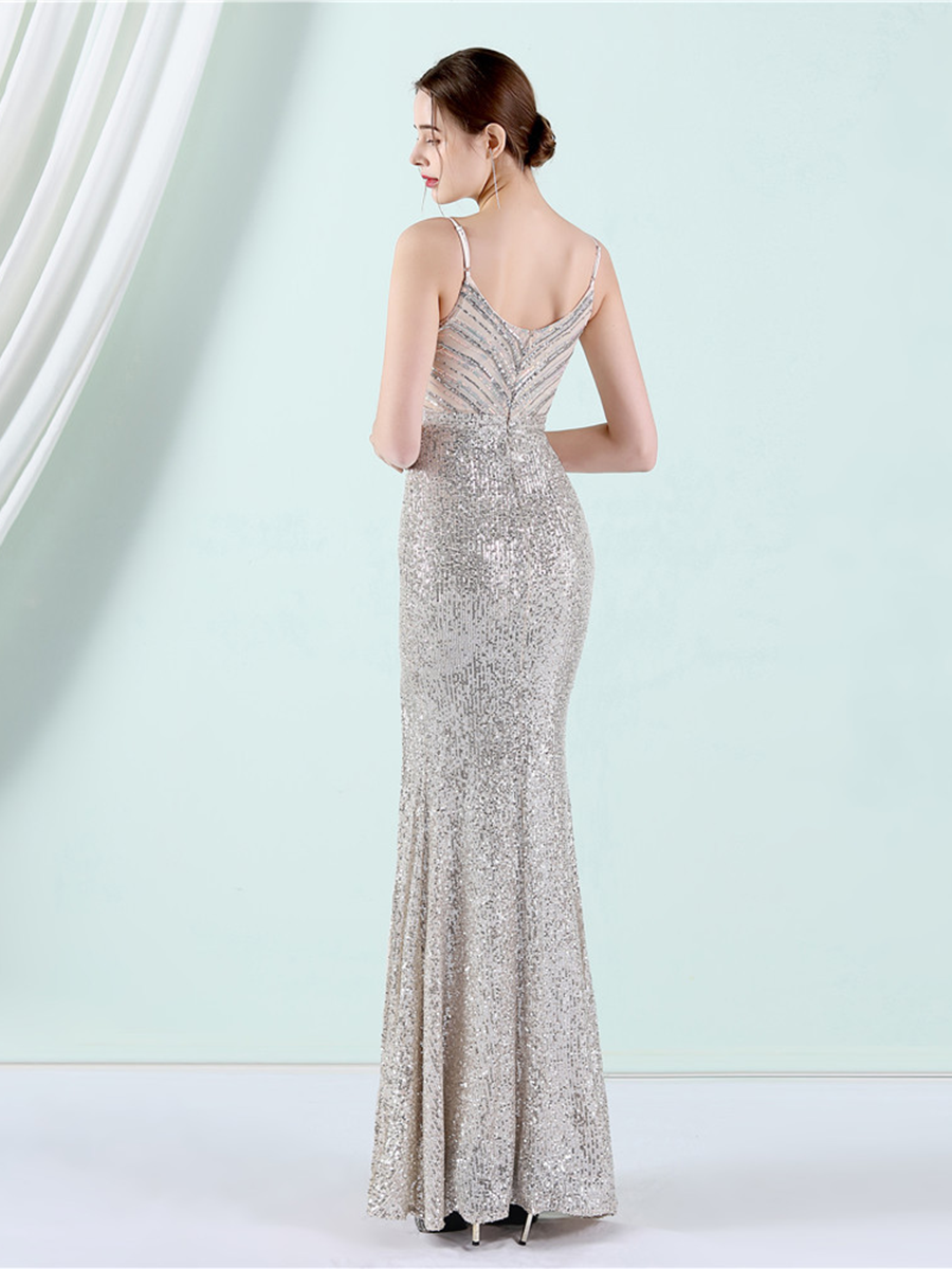 Eira Arkası Açık Maxi Elbise