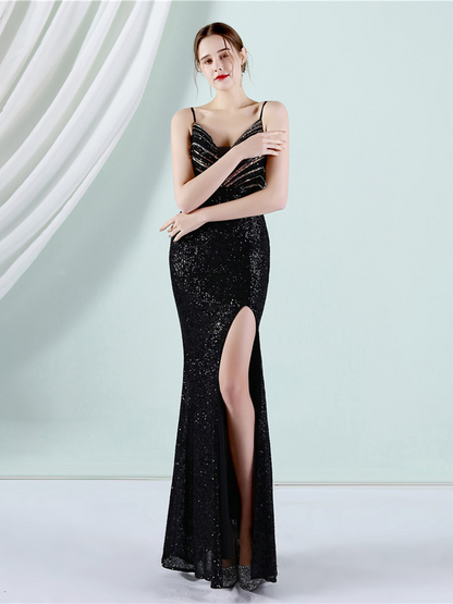 Eira Arkası Açık Maxi Elbise