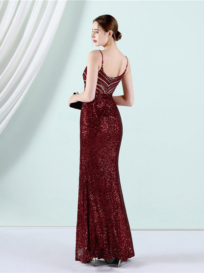 Eira Arkası Açık Maxi Elbise