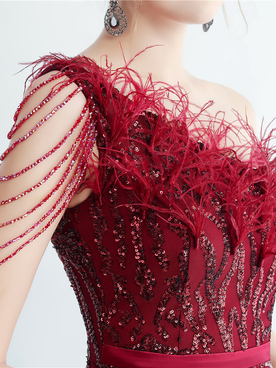 Amara Tüy Boncuk Zincirli Maxi Elbise