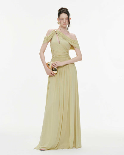 Ariadne Maxi Elbise-Yeşil