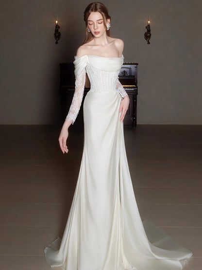 Sukienka maxi z koronkowym marszczeniem i gorsetem Xanthe 