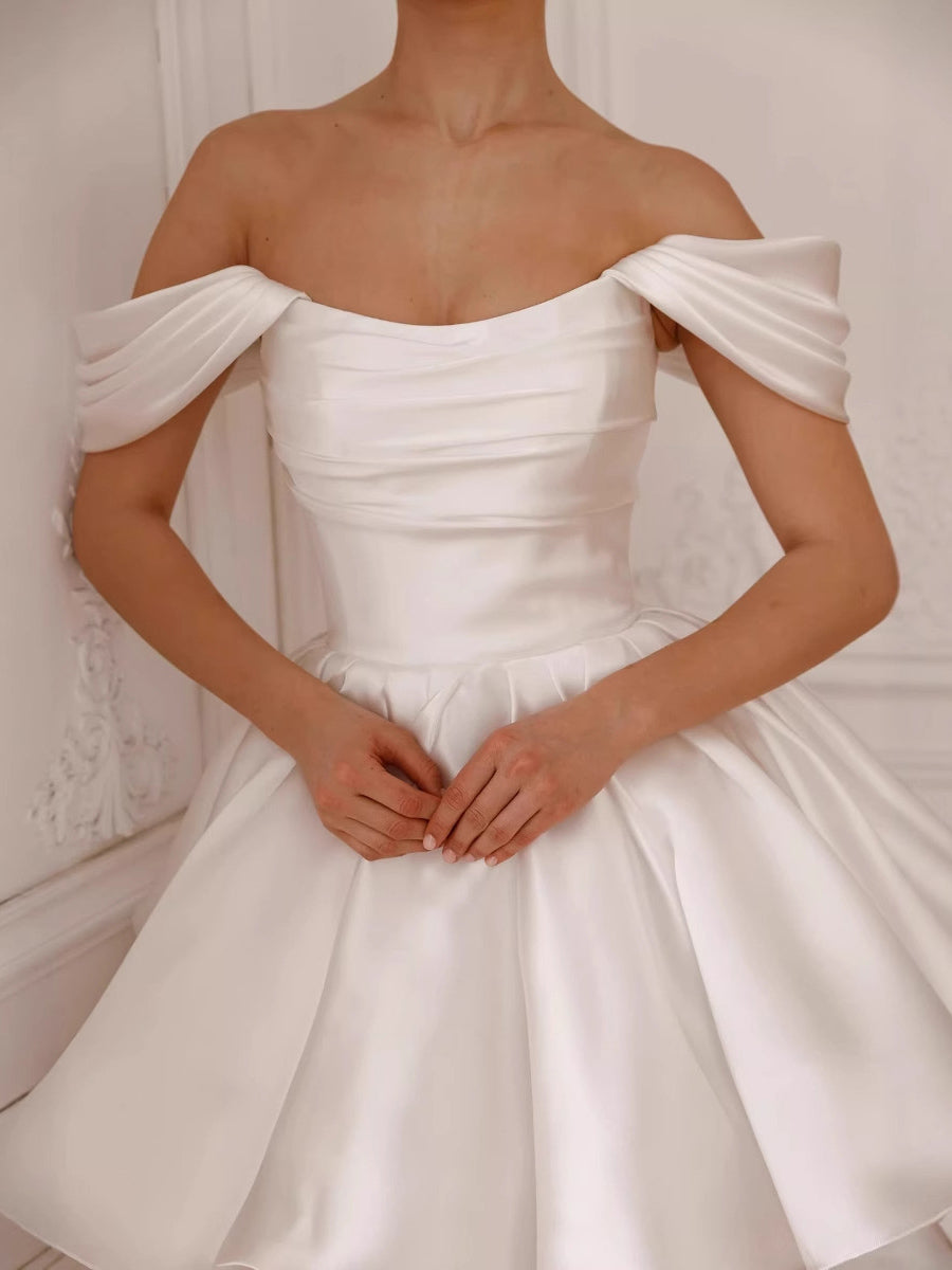 Nyx Drapeli Saten Mini Elbise