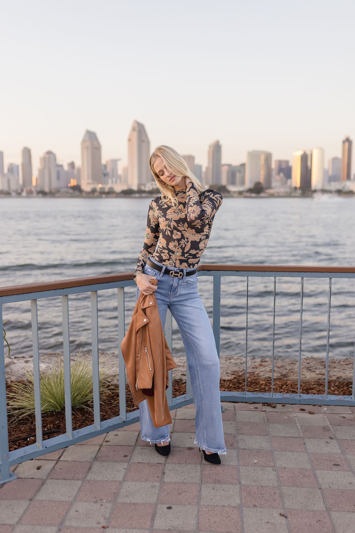 Vegan Süet Moto Ceket