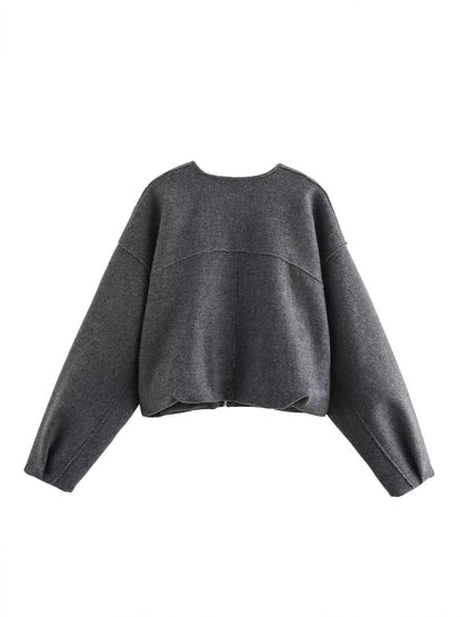 Coralie Yuvarlak Yaka Modern Mont