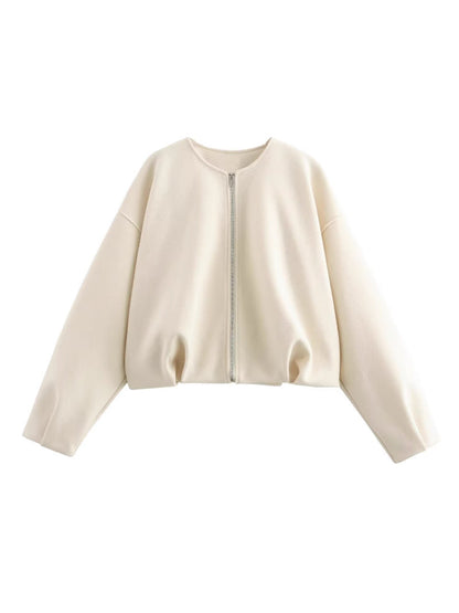 Coralie Yuvarlak Yaka Modern Mont