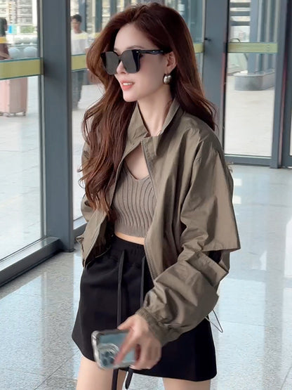 Viviana Yırtmaçlı Kol Detaylı Ceket