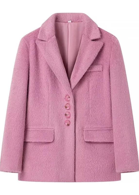 Bella Oversize Yün Dokulu Blazer Kaban