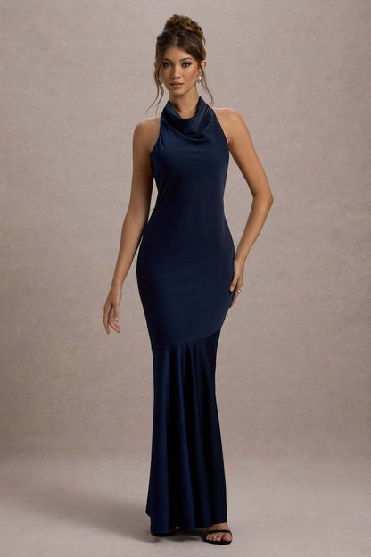 Luvia Maxi Elbise -Siyah