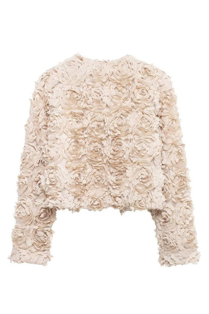 Alice Çiçek Aplikeli Kısa Ceket