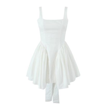 Christie Mini Elbise -Beyaz