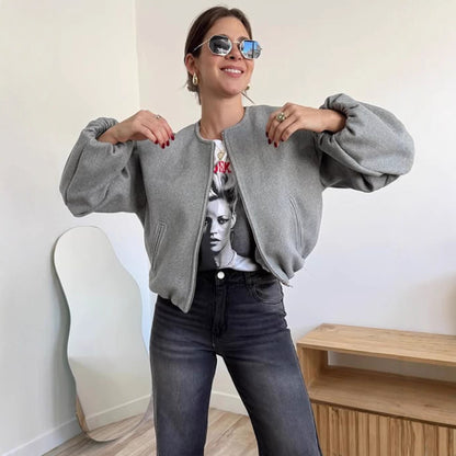 Coralie Yuvarlak Yaka Modern Mont